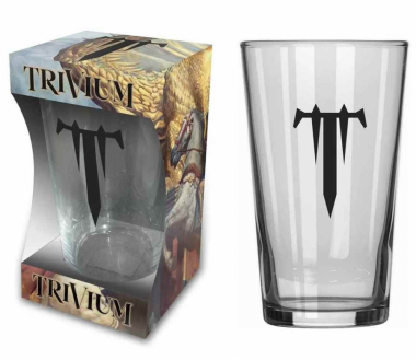 Trivium In The Court Of The Dragon Beer Glass