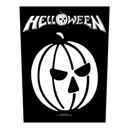 Helloween Pumpkin Rückenaufnäher Patch