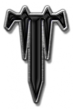 Trivium T Logo Metal Pin Badge