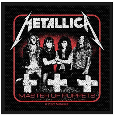 Metallica Master Of Puppets Band Patch