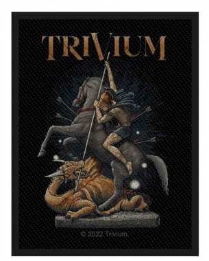 Trivium In The Court Of The Dragon Woven Patch
