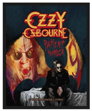 Ozzy Osbourne Patient No. 9 Woven Patch