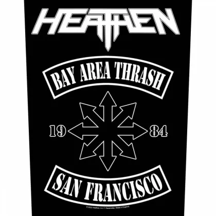 Heathen Bay Area Thrash Rückenaufnäher Patch