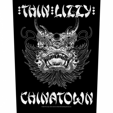 Thin Lizzy Chinatown Rückenaufnäher Patch