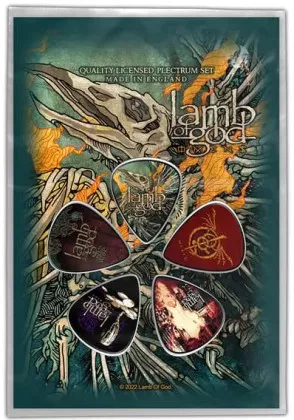 Plektrum Pack Lamb Of God Omens
