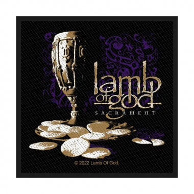 Lamb Of God Sacrament Woven Patch
