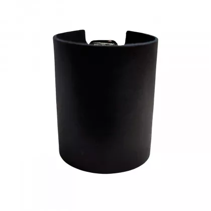 Armband Schwarz Uni 8,5 cm