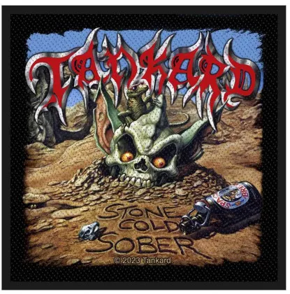 Tankard Stone Cold Sober Aufnäher