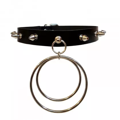 O-Ring Halsband Choker & Killernieten
