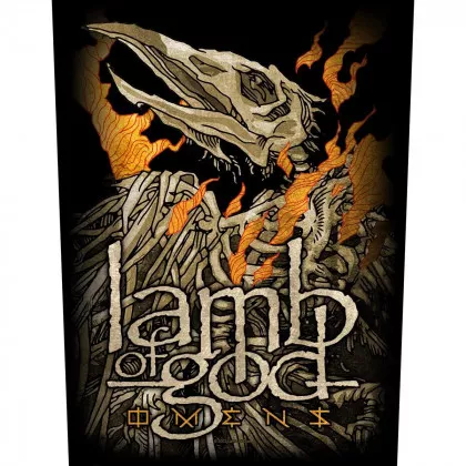 Lamb Of God Omens Rückenaufnäher Patch