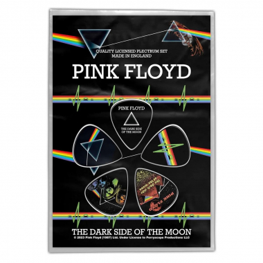 Guitar Pick Pack Pink Flyod Dark Side Of The Moon