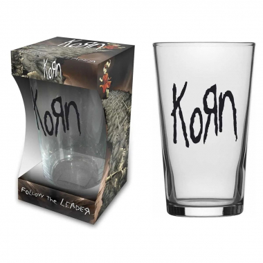 Korn Follow The Leader Beer Glass