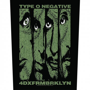 Type O Negative | Four dicks from Brooklyn 4DXFRMBRKLYN Back Patch