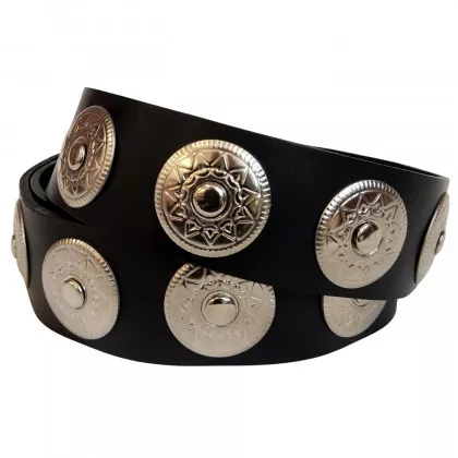 Ledergürtel Concho Ziernieten