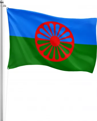 Sinti & Roma Flagge