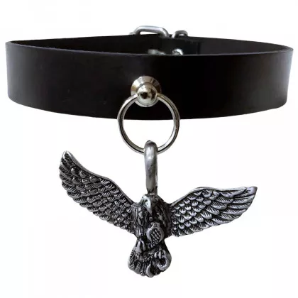Halsband Choker Adler & Schlange