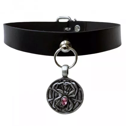 Halsband Choker Spinne