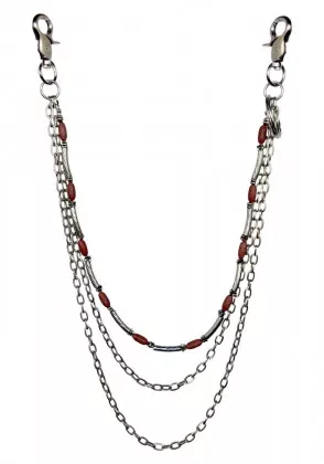 3-rehige Schlüsselkette