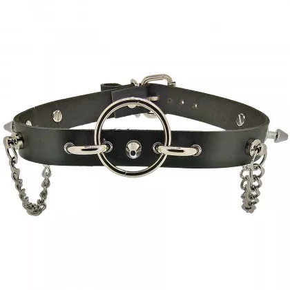 O-Ring Choker Killernieten Halsband