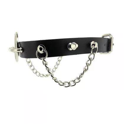 O-Ring Choker Killernieten Halsband