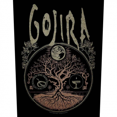 Gojira | Tree Of Life Rückenaufnäher Patch