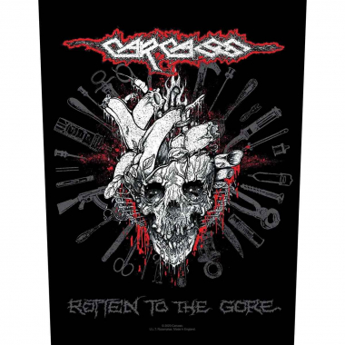 Carcass | Rotten To The Gore Back Patch