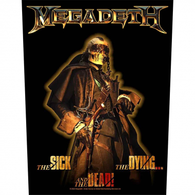 Megadeth | The Sick, The Dying And The Death Rückenaufnäher Patch