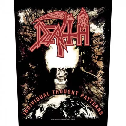 Death | Individual Thought Patterns Rückenaufnäher Patch