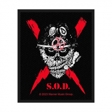 Stormtroopers Of Death | Scrawled Lightning Woven Patch
