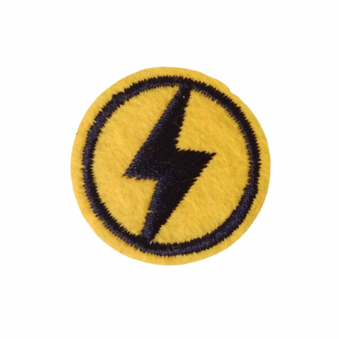 Embroidered Patch Thunder
