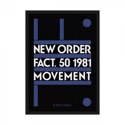 New Order | Fact 50 Aufnäher