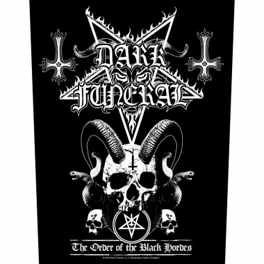 Dark Funeral | Orders Of The Black Hordes Rückenaufnäher Patch