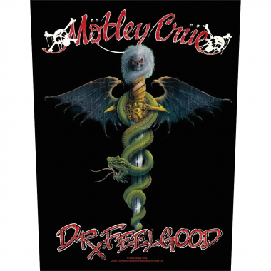 Mötley Crüe | Dr. Feelgood Rückenaufnäher Patch