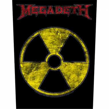 Megadeth | Radioactive Back Patch