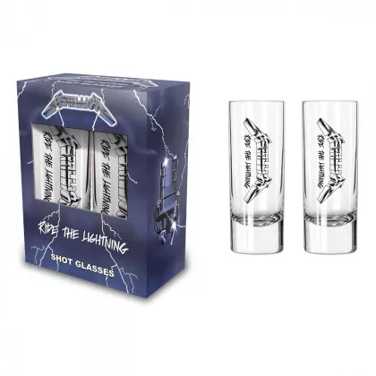 Shotglas - Schnapsglas - Metallica Ride The Lightning