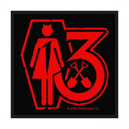 Wednesday 13 | Casket Aufnäher
