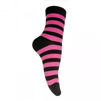Socken mit Streifenmuster