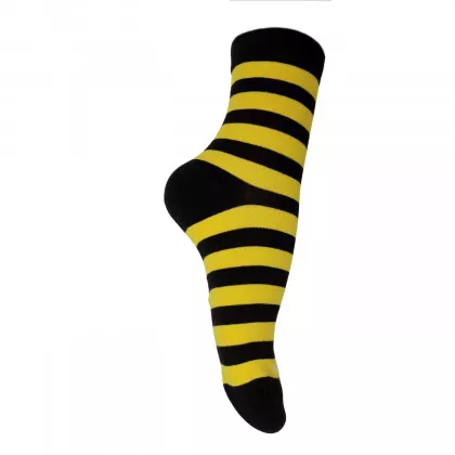 Socken mit Streifenmuster