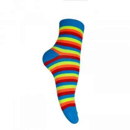 Farbige Streifenmuster Socken