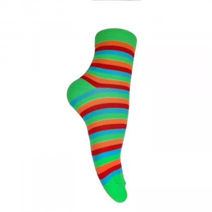Farbige Streifenmuster Socken
