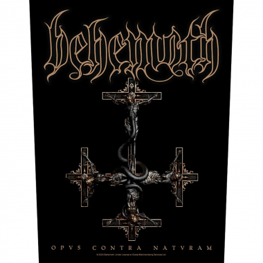Behemoth | Opvs Contra Natvram Rückenaufnäher Patch