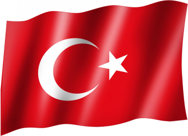 Türkei - Fahne - NUR SOLANGE DER VORRAT REICHT in EINER DÜNNEREN QUALITÄT VERFÜGBAR