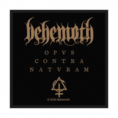 Behemoth | Opvs Contra Natvram Woven Patch