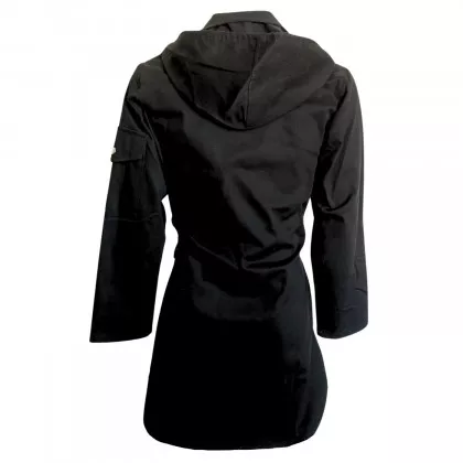 Schwarze Gothic Jacke lang Unisex