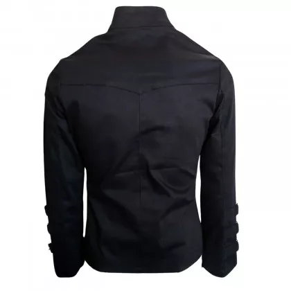 Schwarze Gothic Jacke Unisex