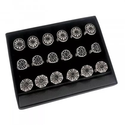 Gothic & Punk Ringbox 18 teilig