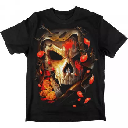 3D T-Shirt Roses from the Reaper
