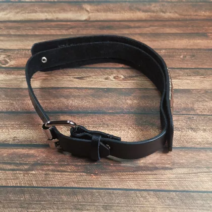 Choker with small Pyramid studs | faux Leather