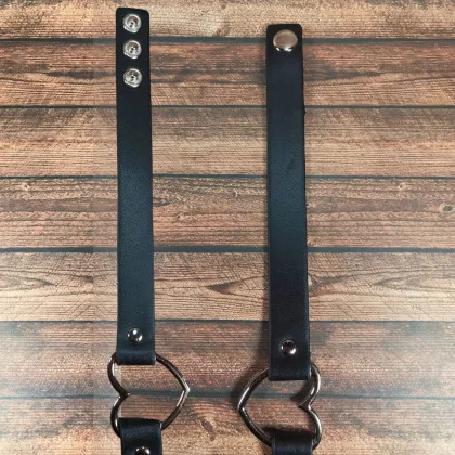 Herz Choker | Kunstleder