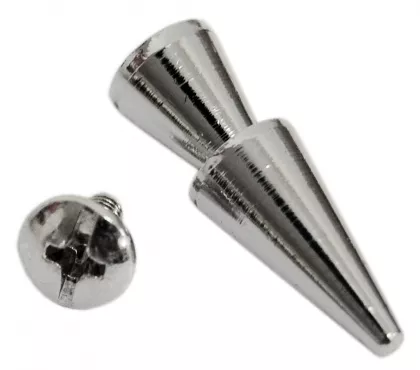 Killernieten Ziernieten 28 mm x 9 mm mit Schrauben | 100 Stück